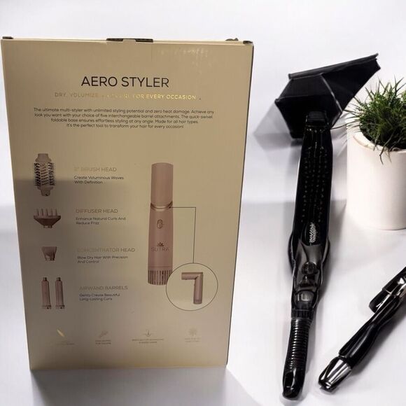 Sutra Aero Styler Rose Gold | New in Box | Professional Blow Dry Brush Tool - Picture 4 of 6